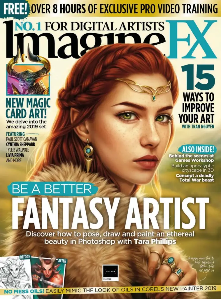 Be A Better Fantasy Artist – ImagineFX 2018-11