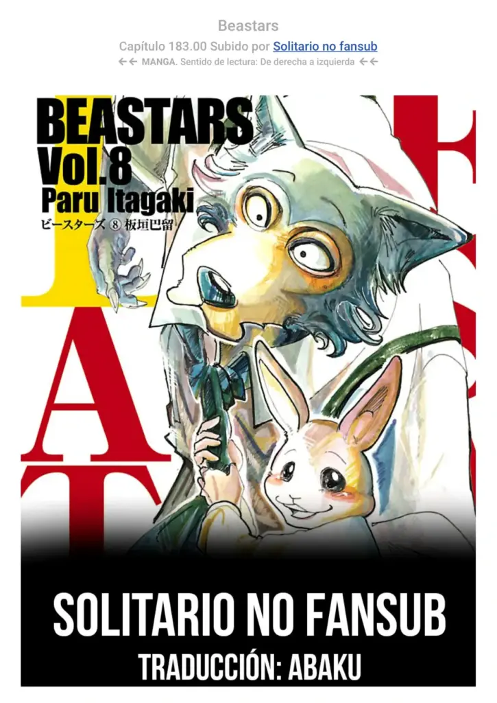 Beastars 183-190