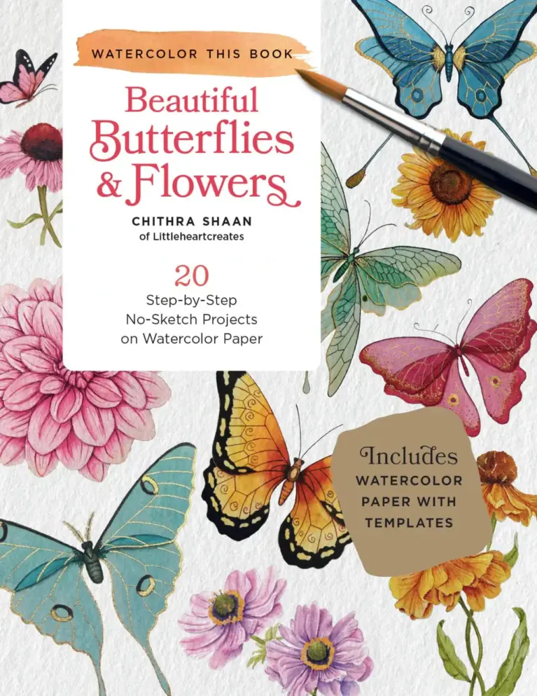 Beautiful Butterflies & Flowers