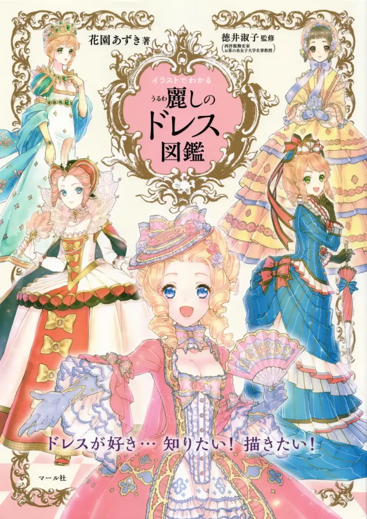 Beautiful Dress Illustrations Book Small