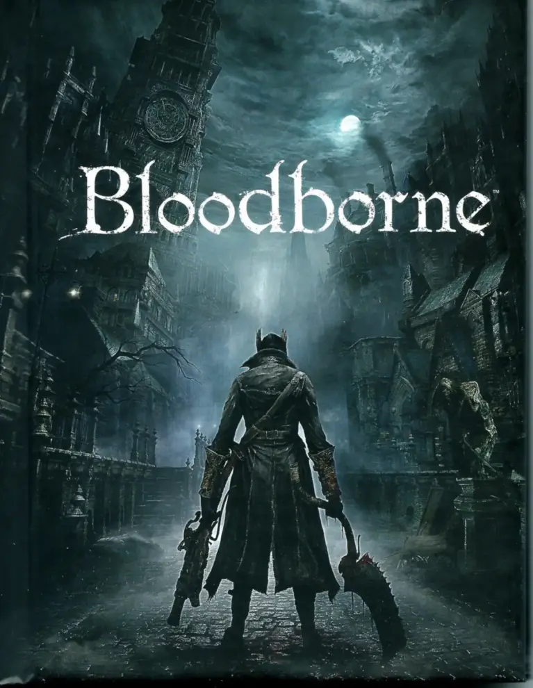 Bloodborne Poster Retro Game Metal
