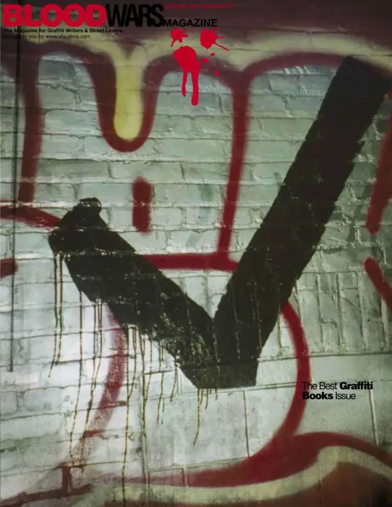 Bloodwars Magazine Issue 8: The Best Graffiti Books Issue
