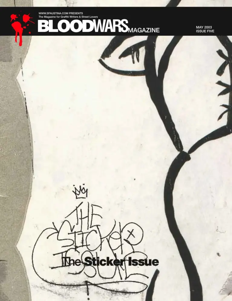 Bloodwars Magazine: The Sticker Issue
