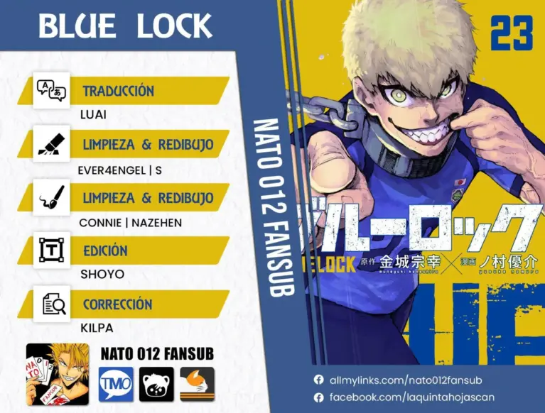 Blue Lock 216: Muerte Sigilosa