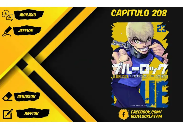 Blue Lock Capítulo 208