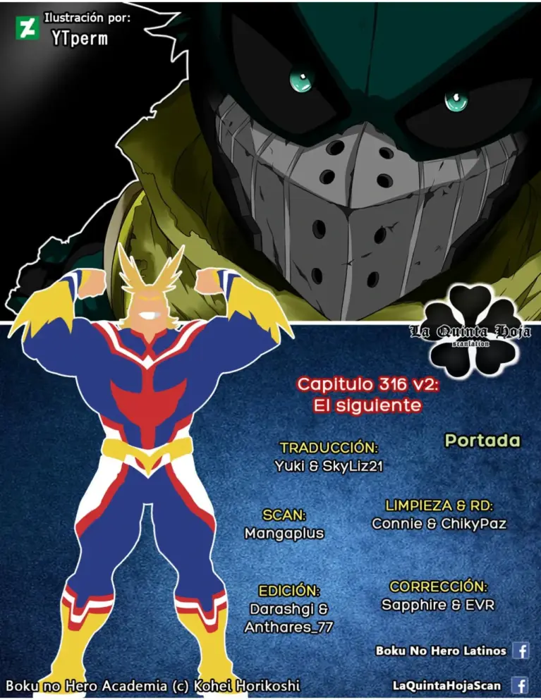 Boku No Hero Academia 316-325