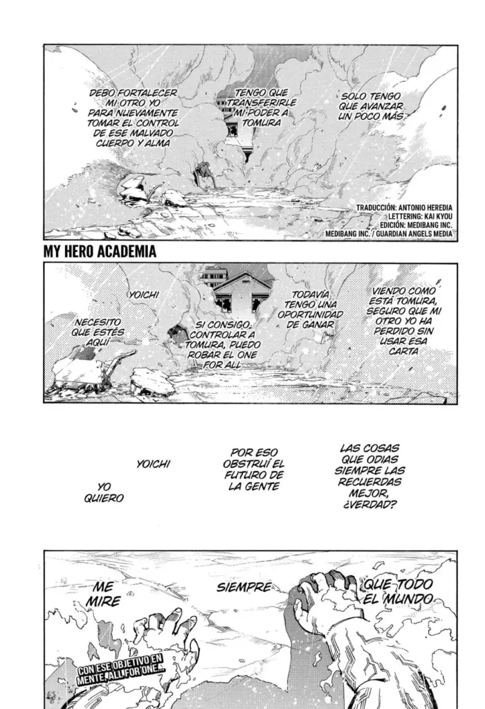 Boku no Hero 410: ¡Adiós, All For One!