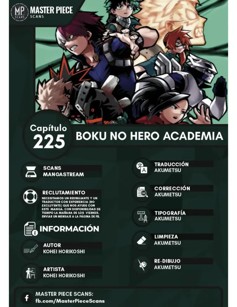 Boku no Hero Academia 225-235
