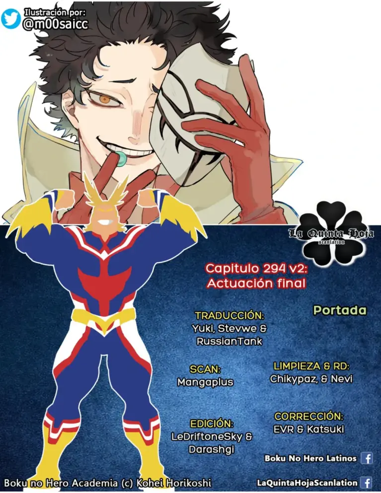 Boku no Hero Academia 294-304