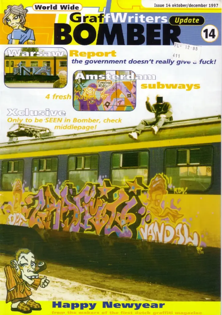 Bomber Graffiti Magazine Issue 14 – 1997