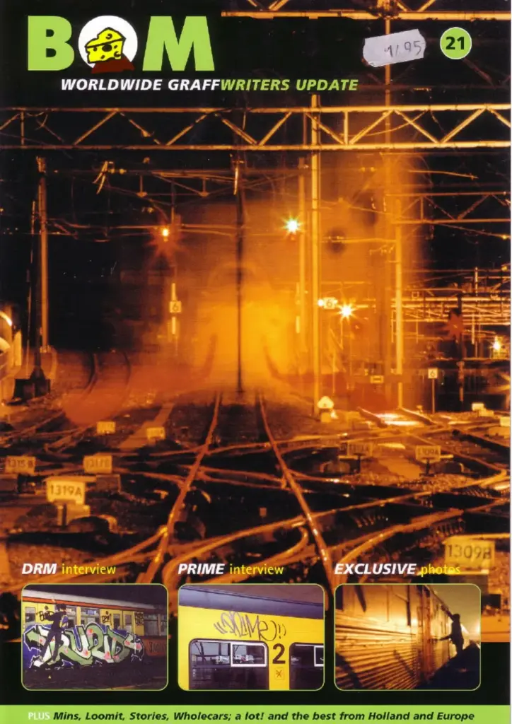 Bomber Graffiti Magazine Issue 21 – 2000