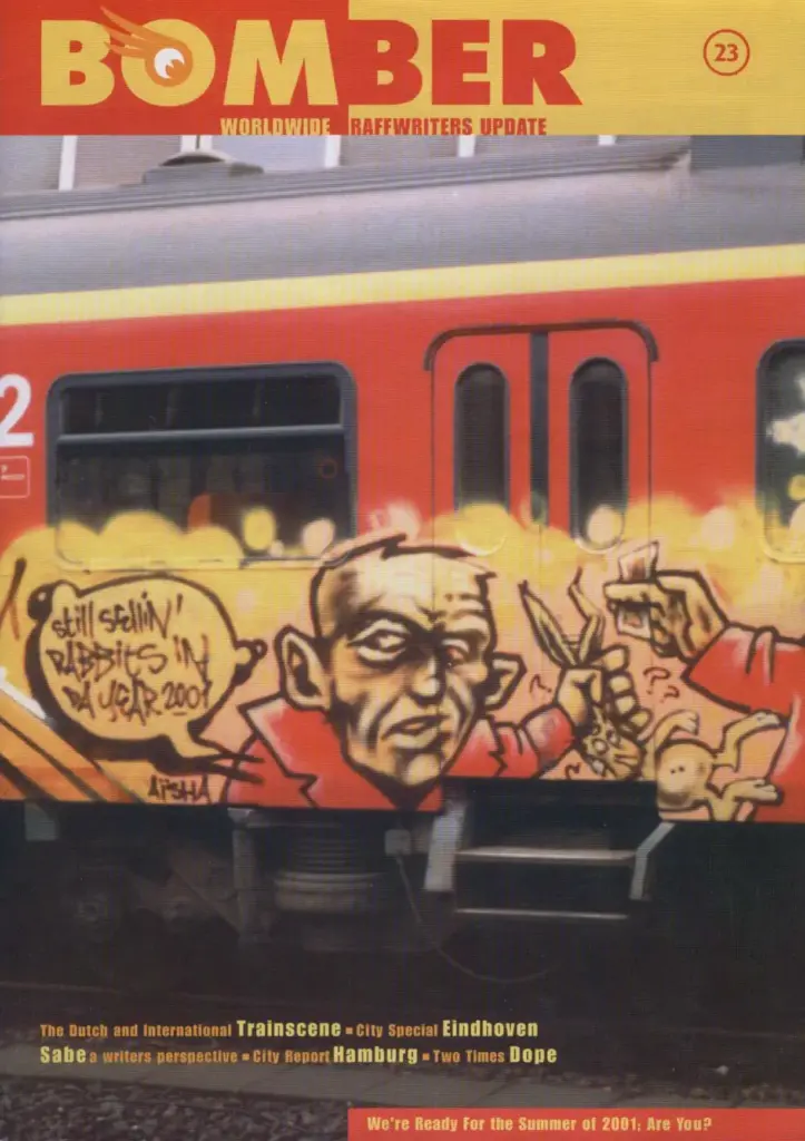 Bomber Graffiti Magazine Issue 23 – 2001