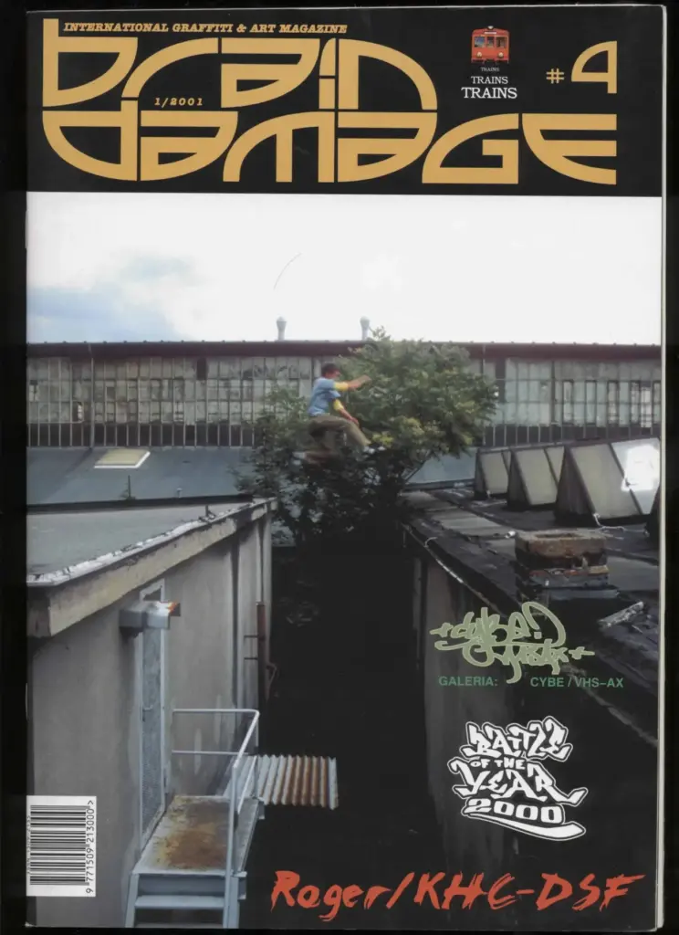 Brain Damage Graffiti Magazine Issue 04