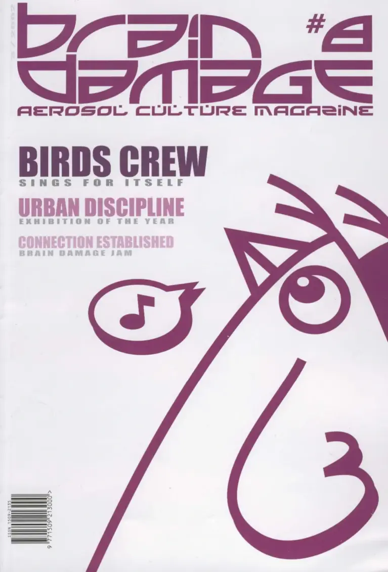 Brain Damage Graffiti Magazine Issue 08