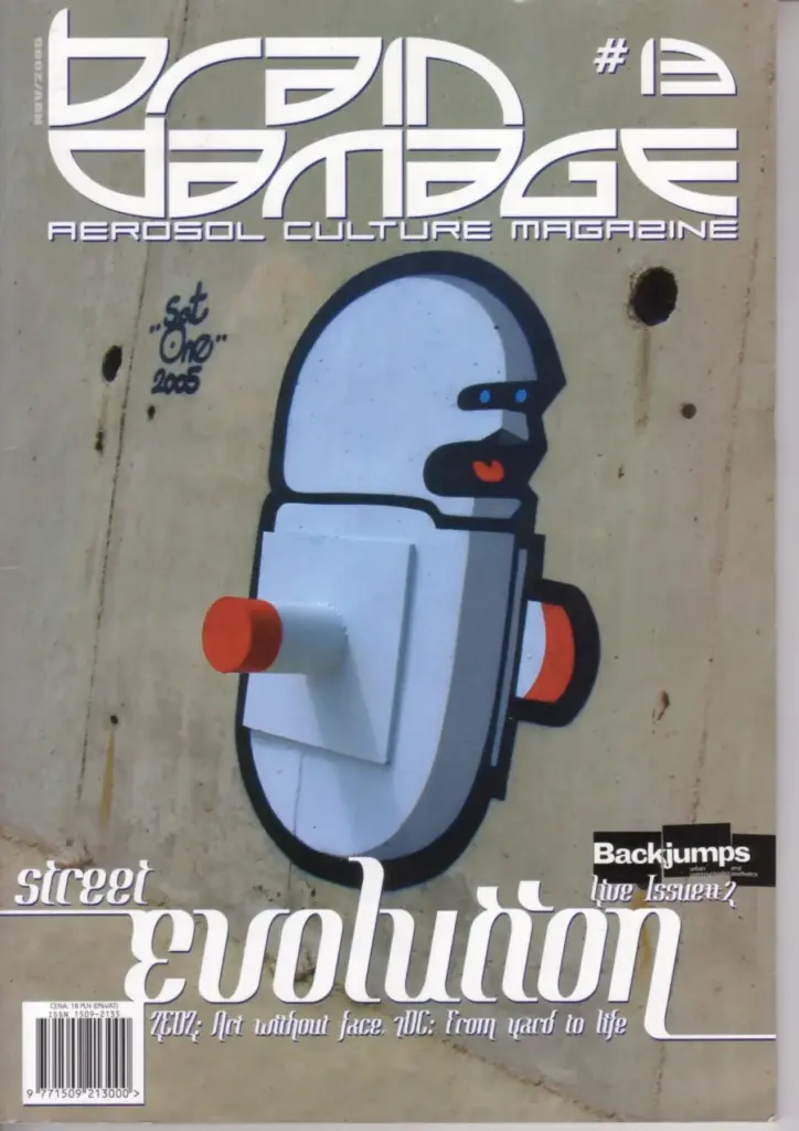 Brain Damage Graffiti Magazine Issue 13