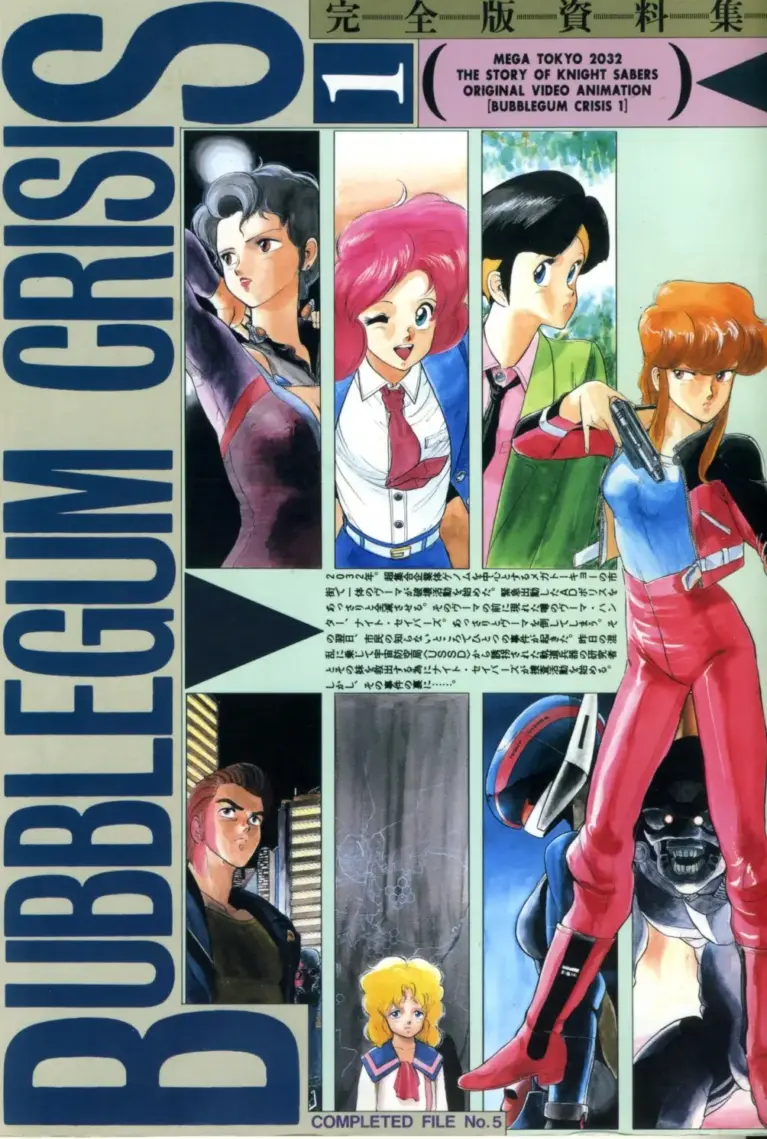 Bubblegum Crisis Artbook