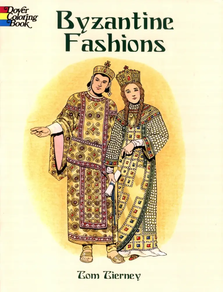 Byzantine Fashions Coloring Book