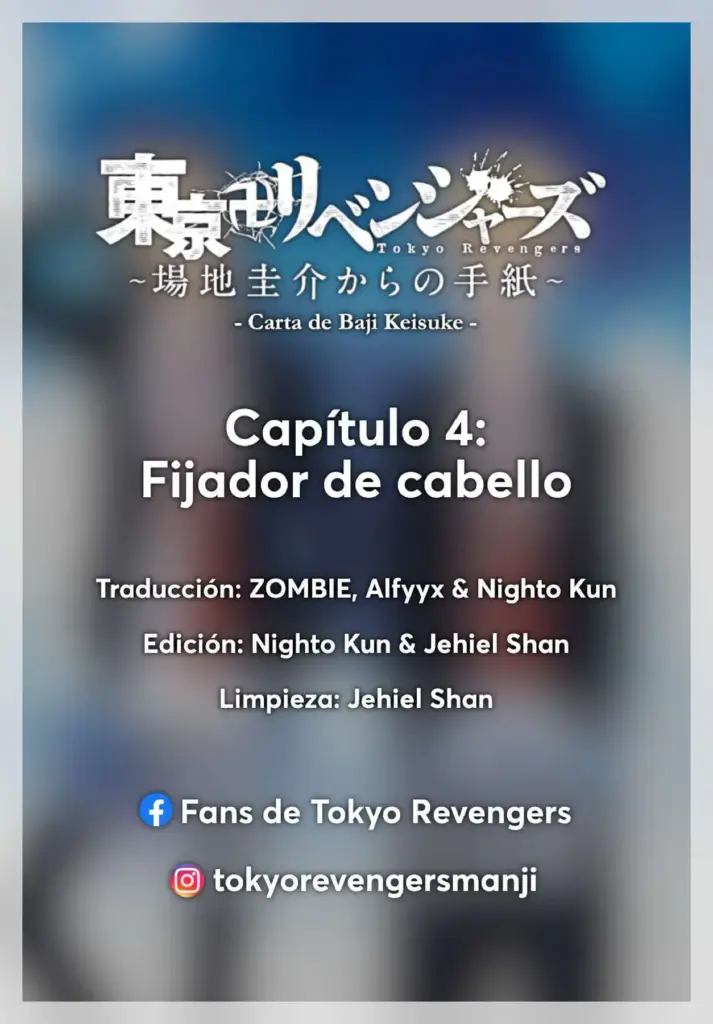 Carta de Baji Keisuke: Capítulo 4 – Fijador de Cabello