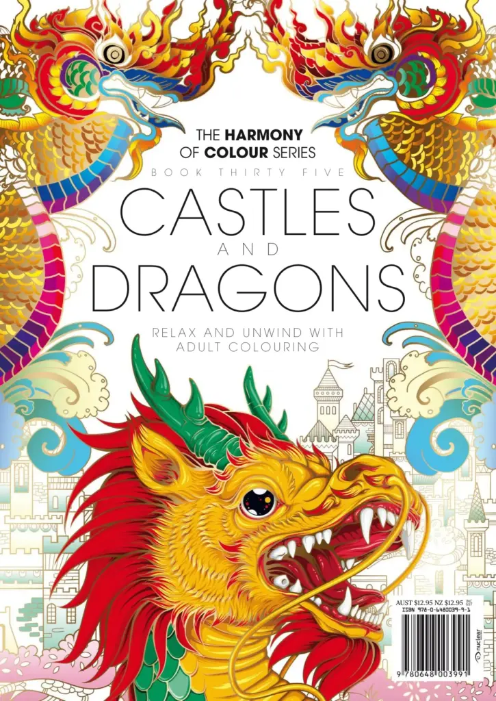 Castles and Dragons: The Harmony of Colour Series Book Thirty-Five