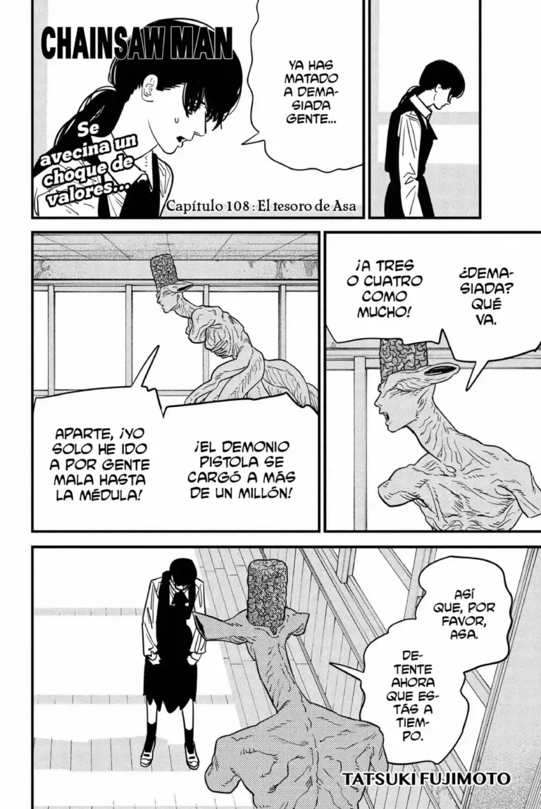 Chainsaw Man: Capítulo 108 – El tesoro de Asa