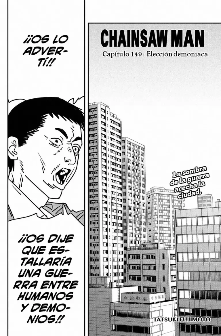 Chainsaw Man, Capítulo 149: Elección Demoníaca