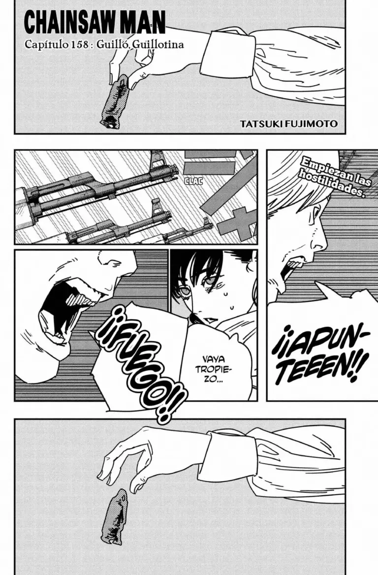 Chainsaw Man Capítulo 158: Guillotina