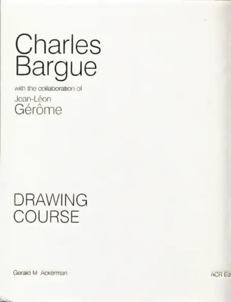 Charles Bargue Drawing Course