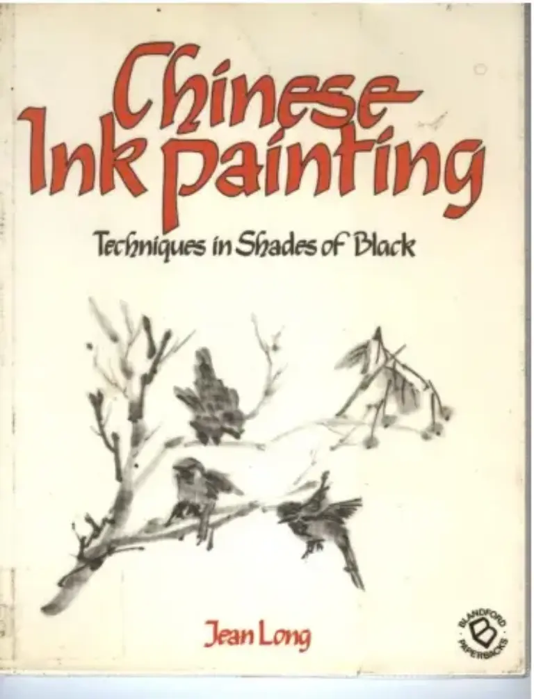 Chinese Ink Painting Techniques in Shades of Black
