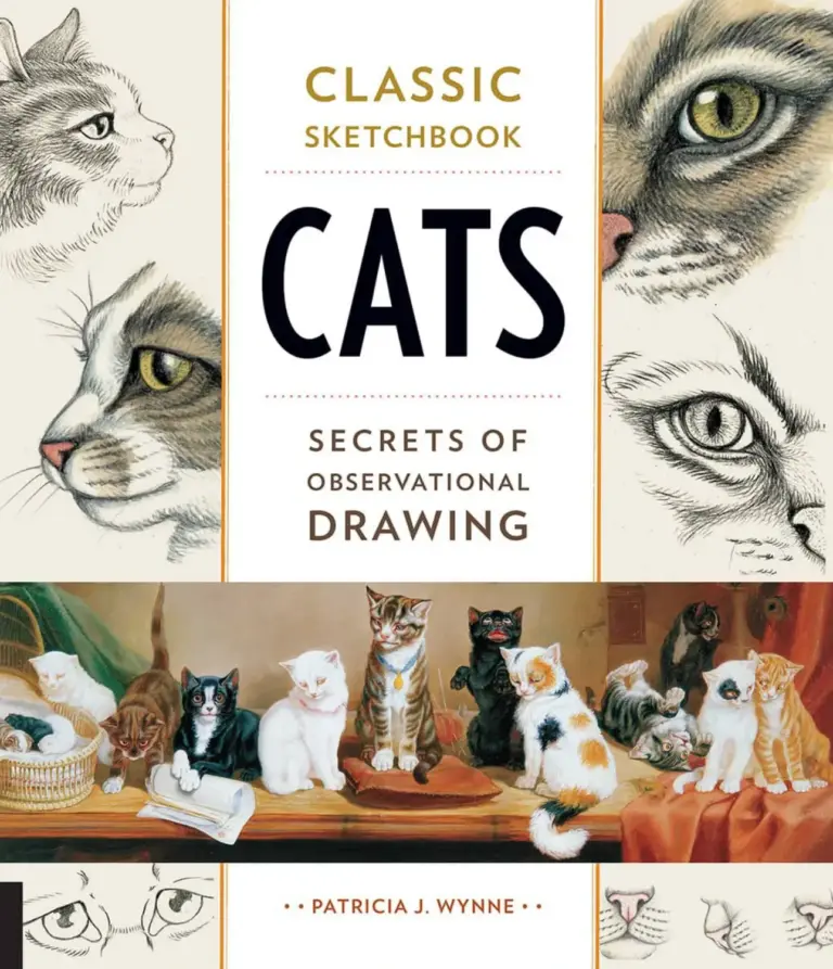 Classic Sketchbook Cats: Secrets of Observational Drawing