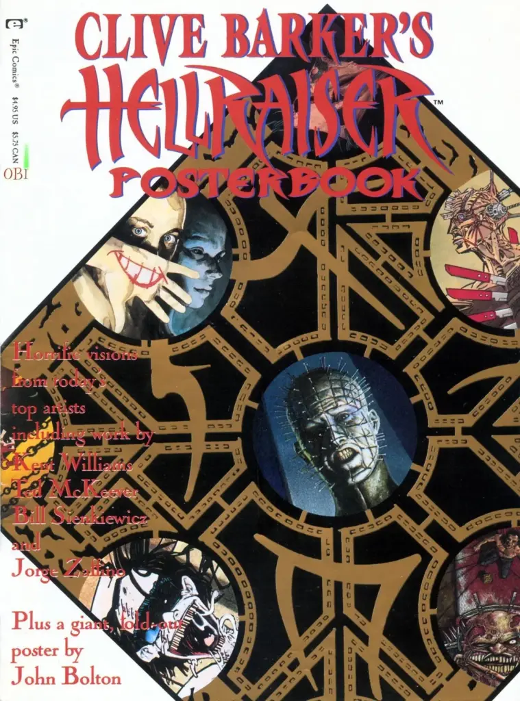 Clive Barker’s Hellraiser Posterbook: 1991 With Art by Mike Mignola