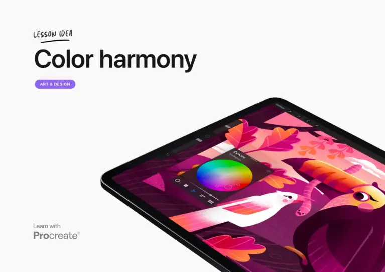 Color Harmony: Procreate Lesson Idea