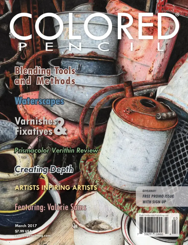 Colored Pencil Magazine – March 2017