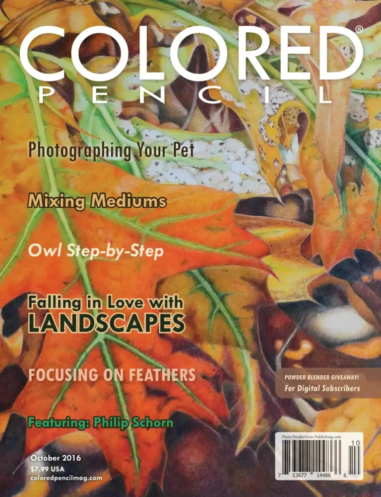 Colored Pencil Magazine – October 2016