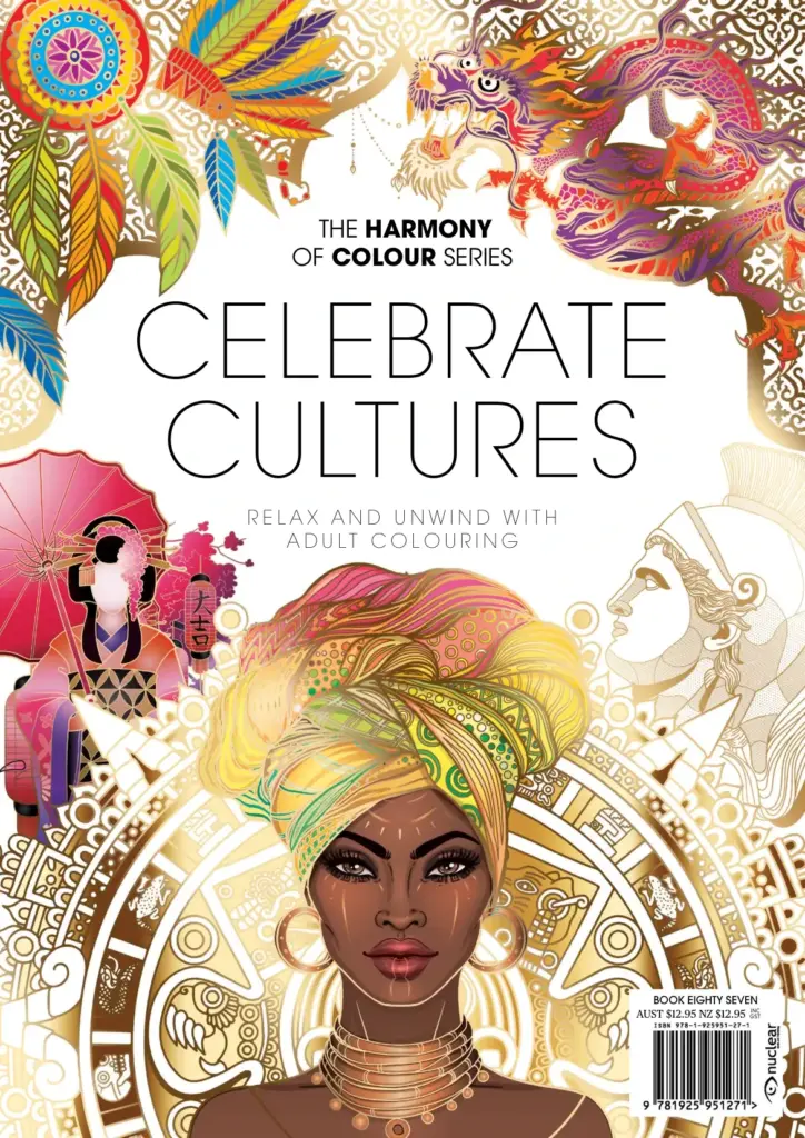 Colouring Book: Celebrate Cultures Magazine