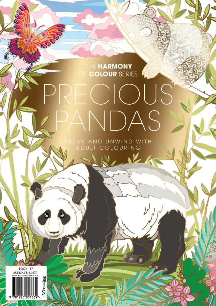Colouring Book Issue 117: Precious Pandas