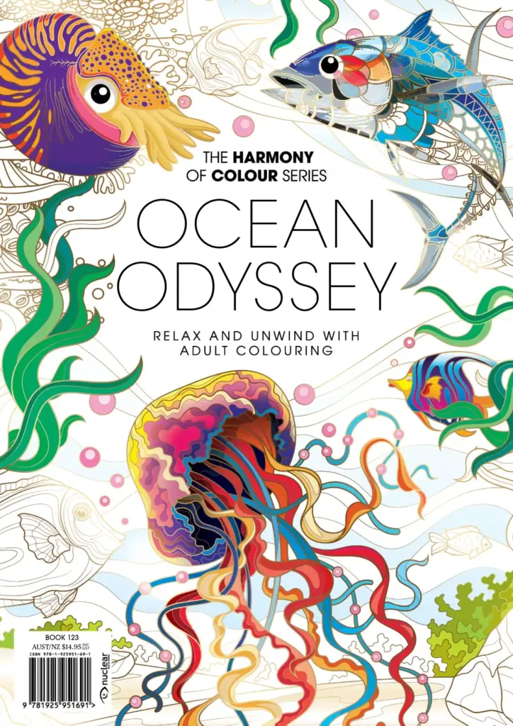 Colouring Book Issue 123 Ocean Odyssey