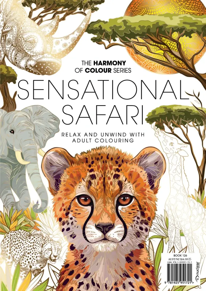 Colouring Book: Issue 126 Sensational Safari