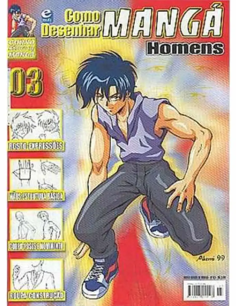 Como Desenhar Mangá Homens