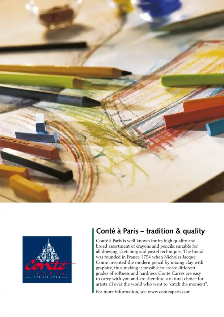 Conté à Paris Soft Pastels – Assorted Colours