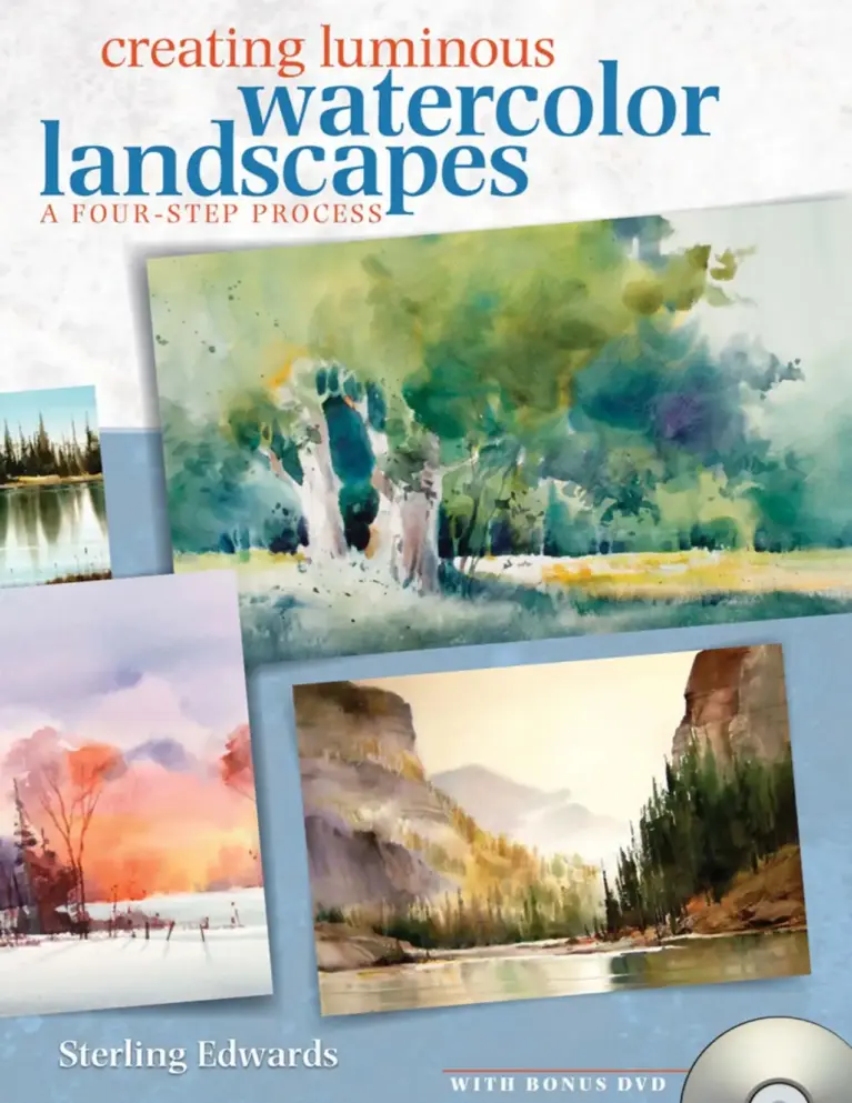 Creating Luminous Watercolor Landscapes: A Four-Step Process
