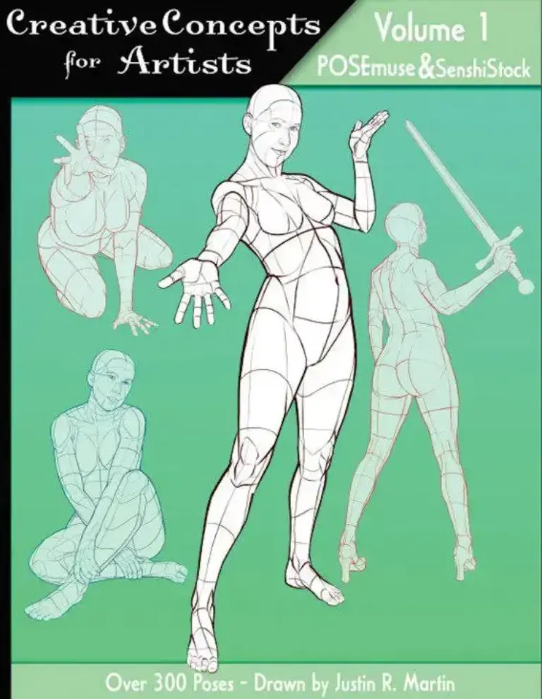 Creative Concepts for Artists Volume 1: POSEmuse & SenshiStock Collaboration