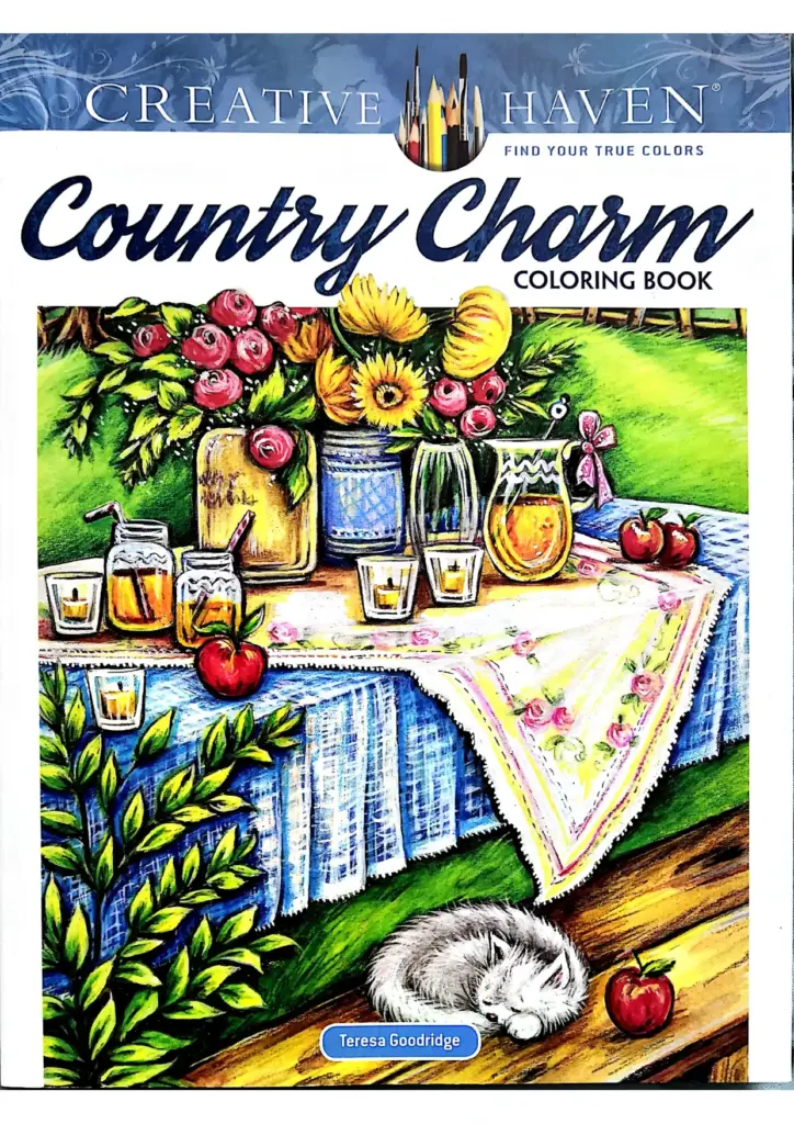 Creative Haven Country Charm Coloring Book
