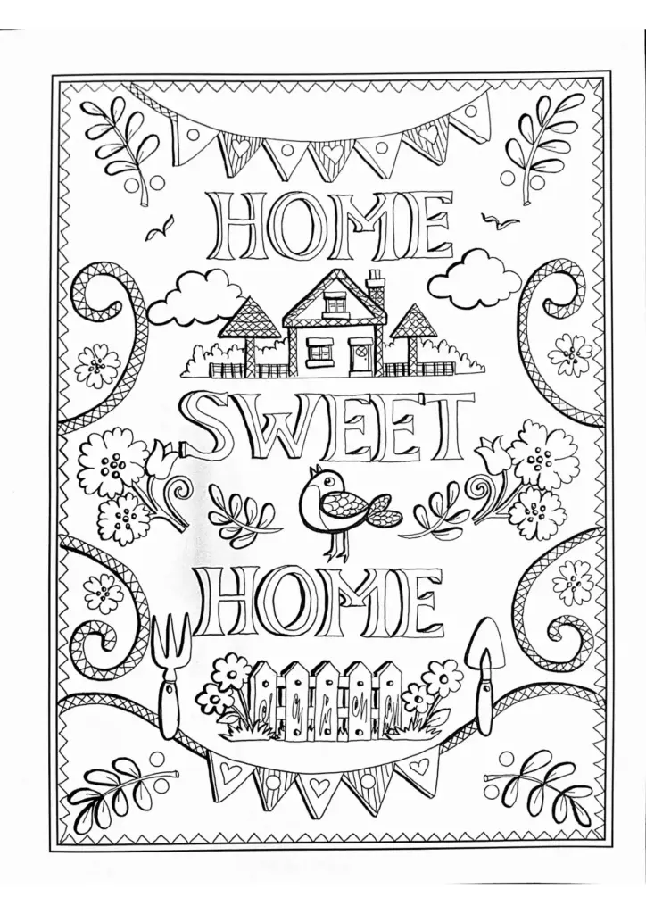 Creative Haven Home Sweet Home