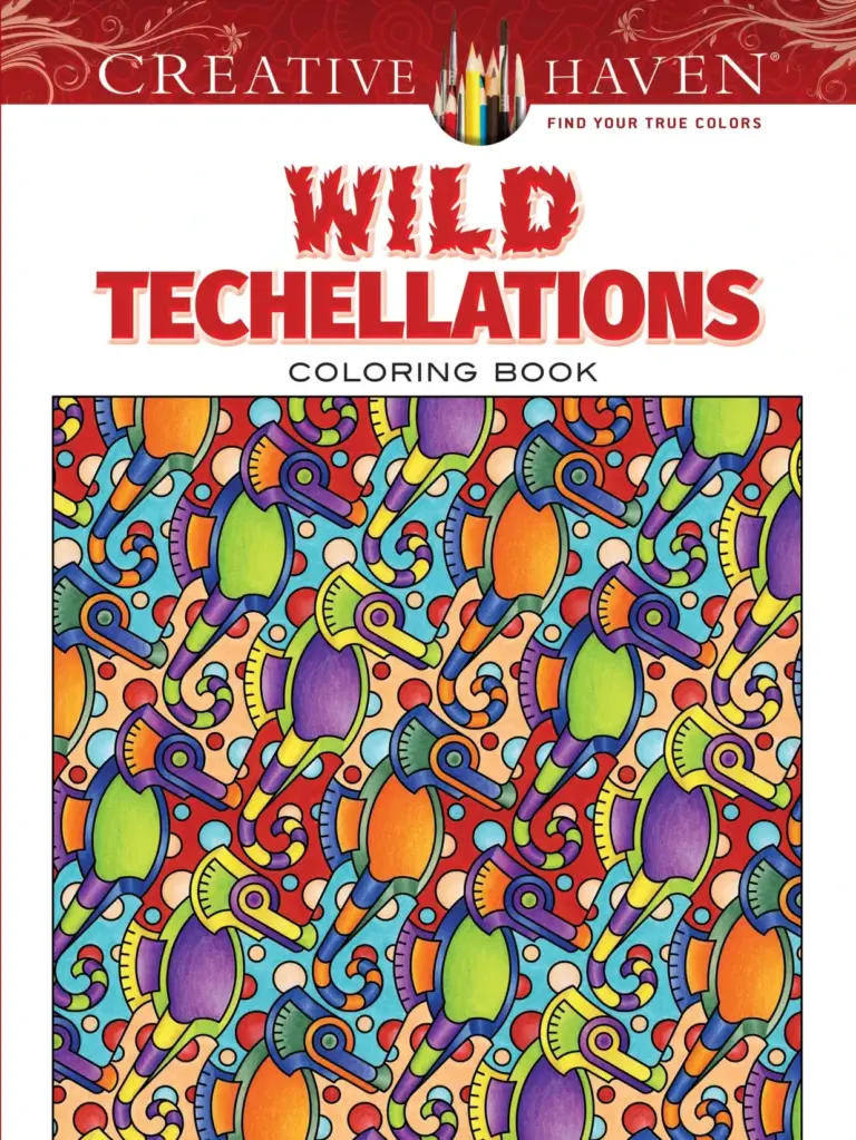 Creative Haven: Wild Techellations Coloring Book