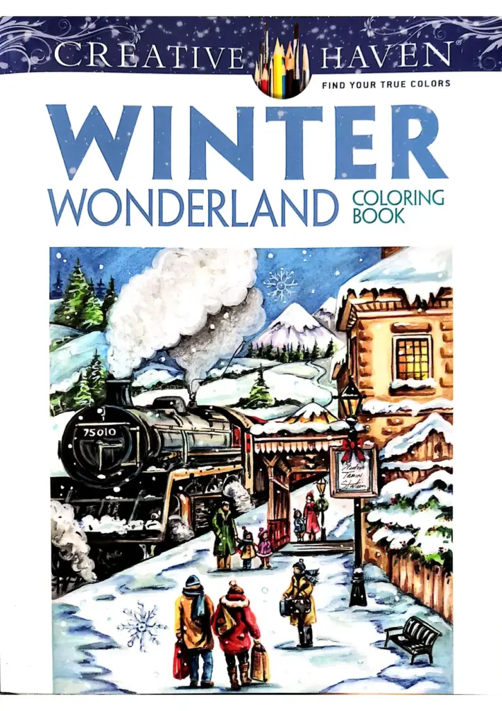 Creative Haven Winter Wonderland Coloring Book