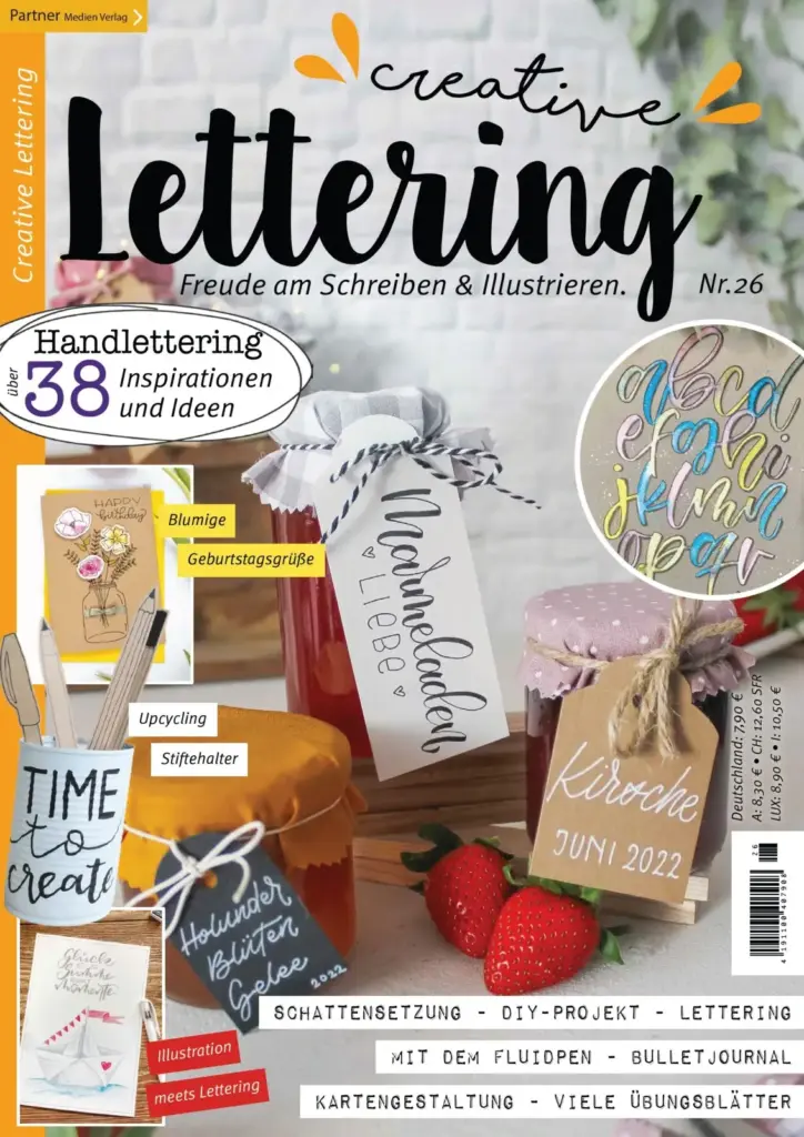 Creative Lettering Nr. 26 – Freude am Schreiben & Illustrieren