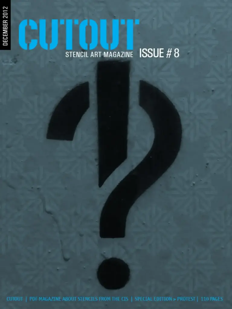 Cutout #8: Stencil Art Magazine, 2012