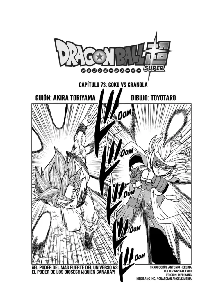 DBS 73: Goku vs Granola