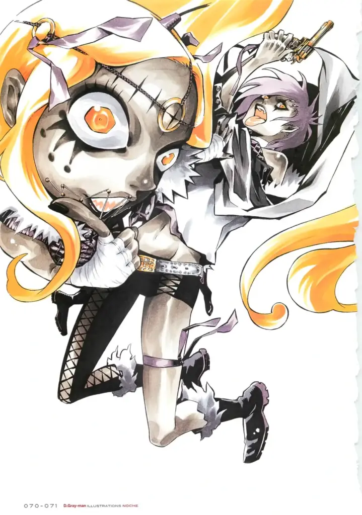 D.Gray-man Illustrations Noche