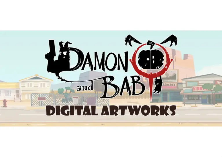Damon and Baby Digital Artworks